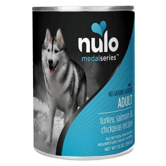 Nulo MedalSeries All Life Stage Wet Dog Food - No Corn, Wheat & Soy, 13 Oz. (Flavor: Salmon, Size: 13 Oz)