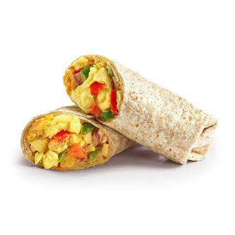 South West Veggie Egg Breakfast Wrap