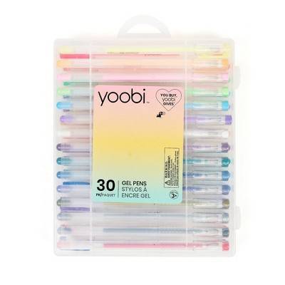 Yoobi Gel Pens Set, Multicolor (30 ct)