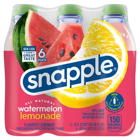 Snapple Watermelon Lemonade(6 Ct, 96 fl Oz)