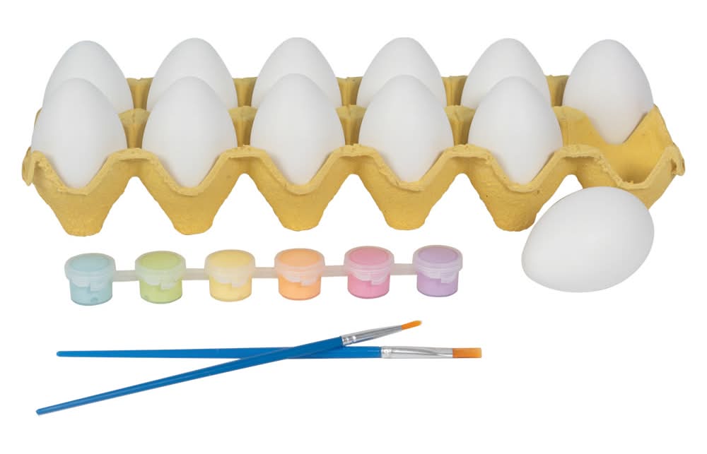 Pembrook Easter Eggs With Paint (12 ct)