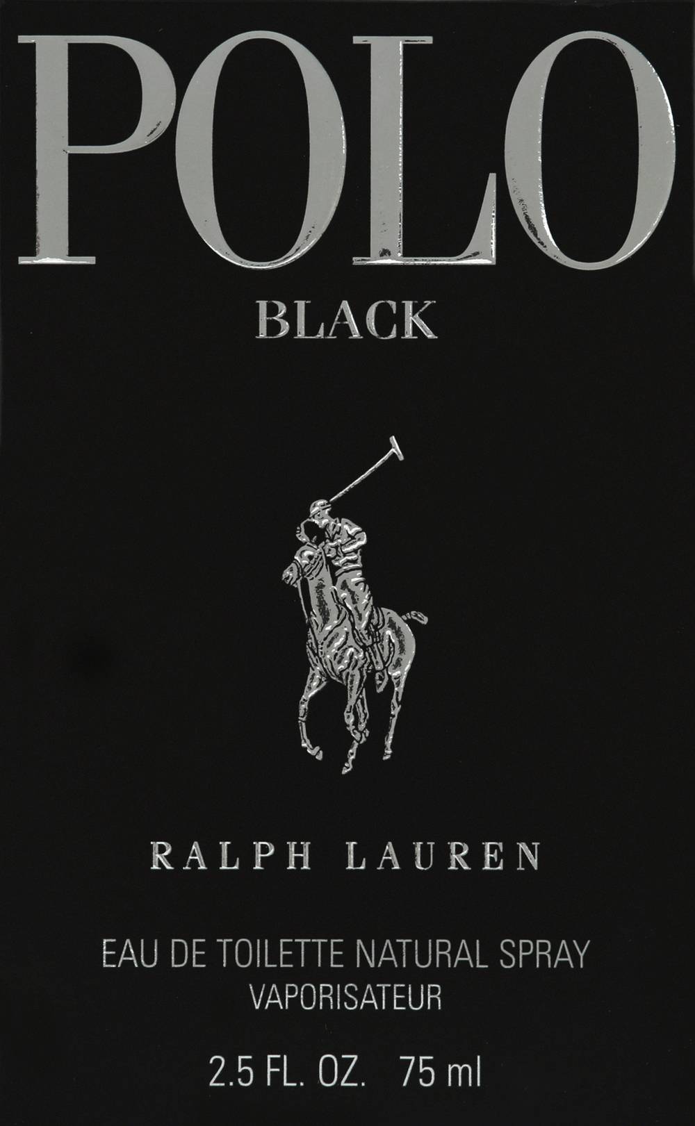 Ralph Lauren Polo Black Eau De Toilette Natural Spray (2 fl oz)