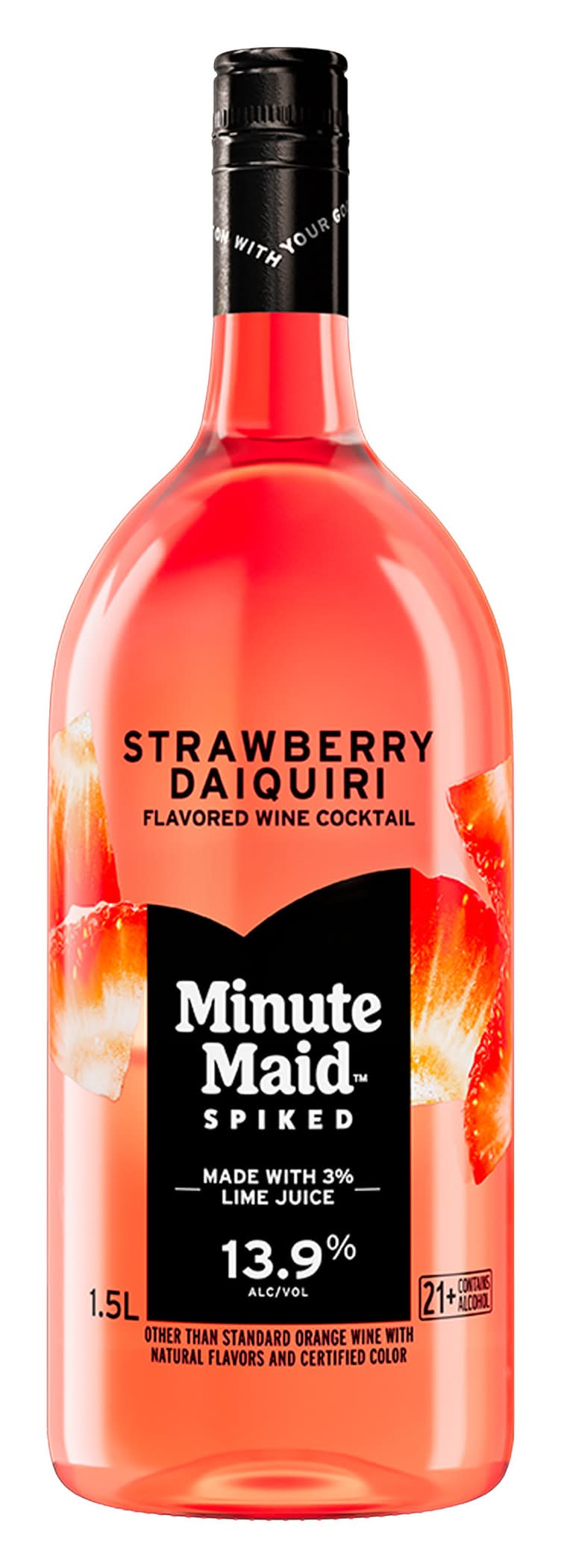 Minute Maid Spiked Wine Cocktail, Strawberry Daiquiri (1.5 L)