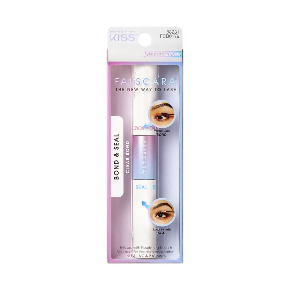 KISS Falscara Eyelash Bond & Seal, Clear