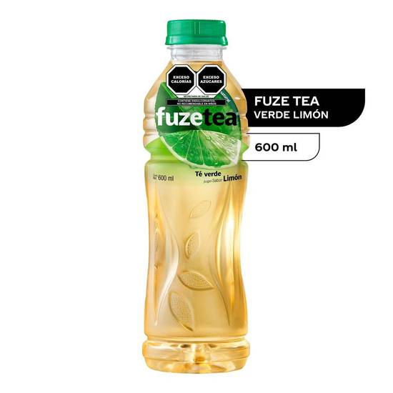 Fuze tea té verde sabor limón (botella 600 ml)