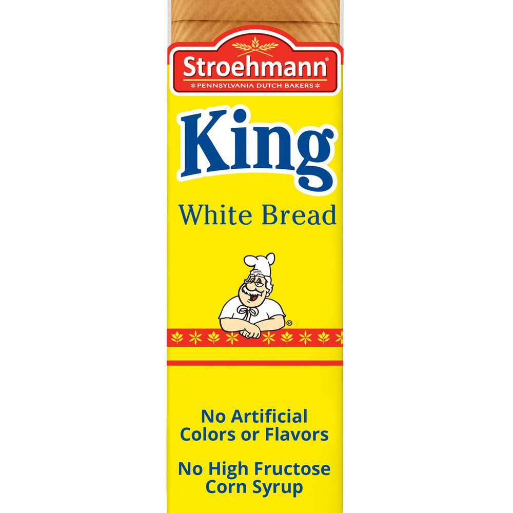 Stroehmann King Sandwich White Bread (6 oz)