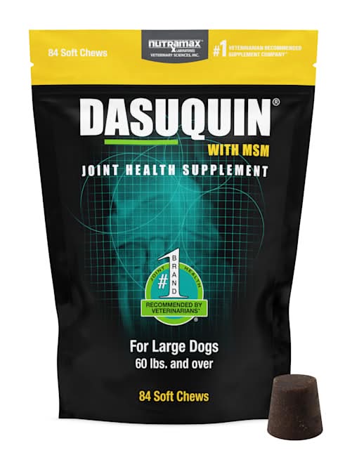 NUTRAMAX DASUQUIN Joint Health Supplement for Large Dogs, Count of 84