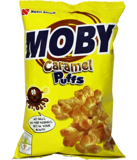 Moby Caramel Puffs 90g