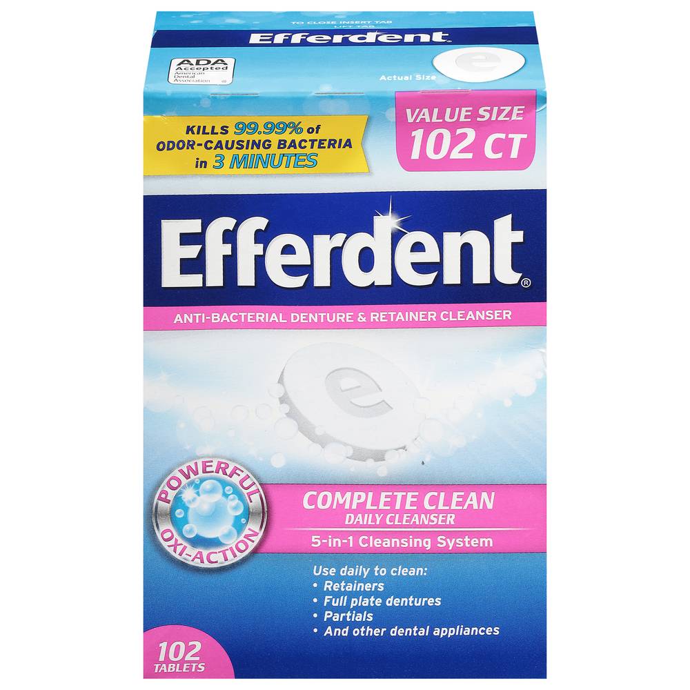 Efferdent Original Tabs (0.7 lbs)