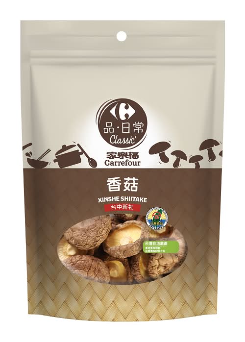 家樂福台中新社香菇100g <100g克 x 1 x 1Bag包>