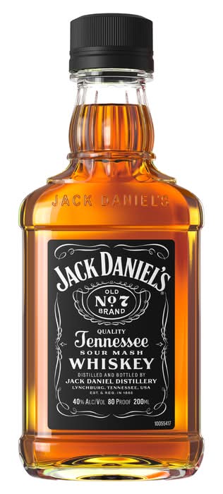 Jack Daniel's Old No. 7 Tennessee Sour Mash Whiskey (200 ml)