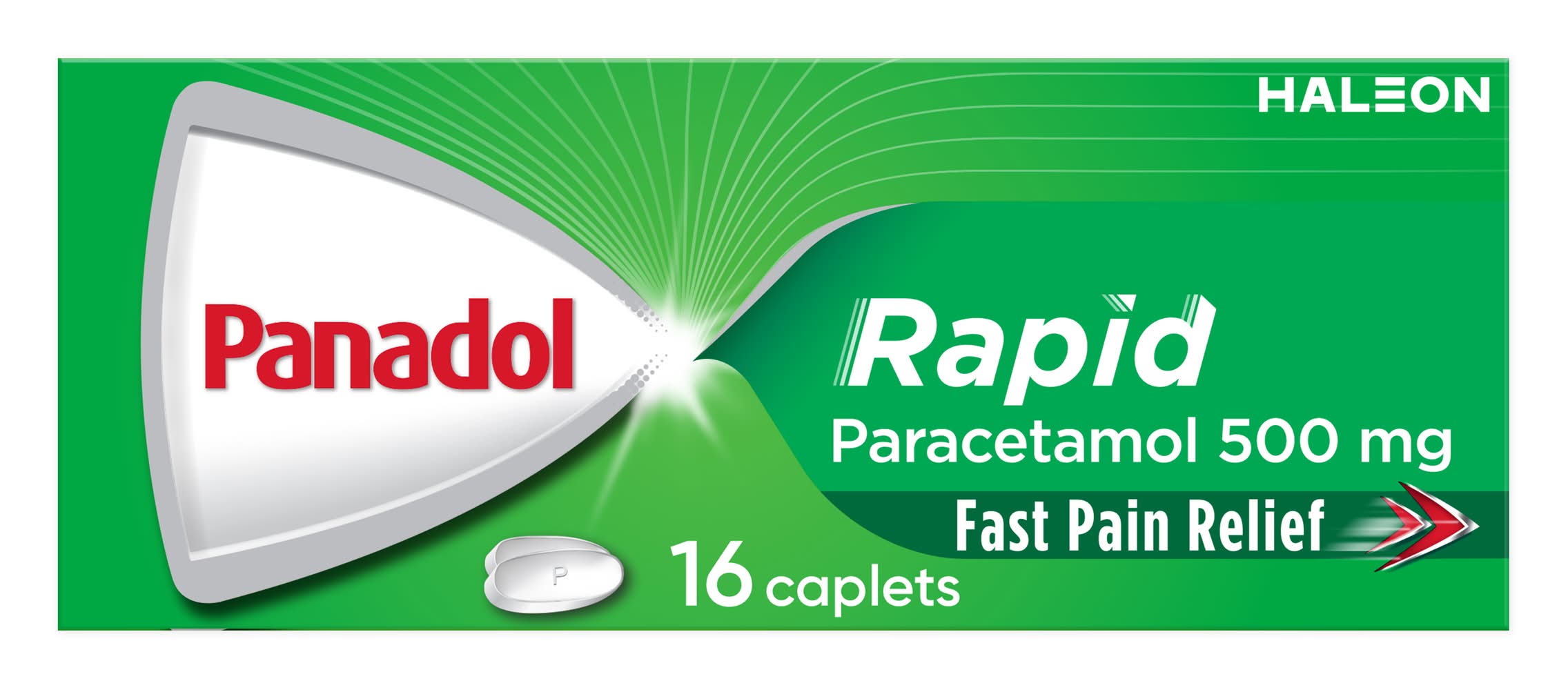 Panadol Rapid Paracetamol Pain Relief Tablets 500 mg (16 pack)