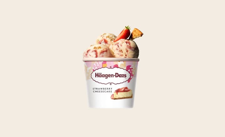 Häagen-Dazs Strawberry Cheesecake 95ml