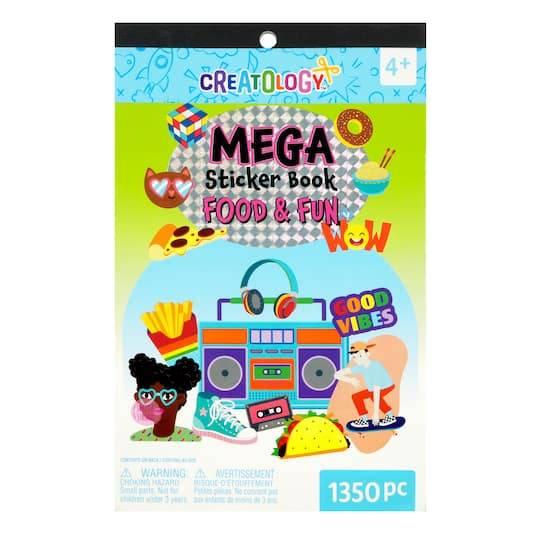 Food & Fun Mega Sticker Book By Creatology