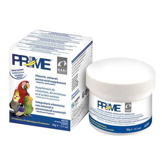 HARI® Prime® Vitamin, Mineral, Amino Acid Supplement for Birds (Size: 30 G)