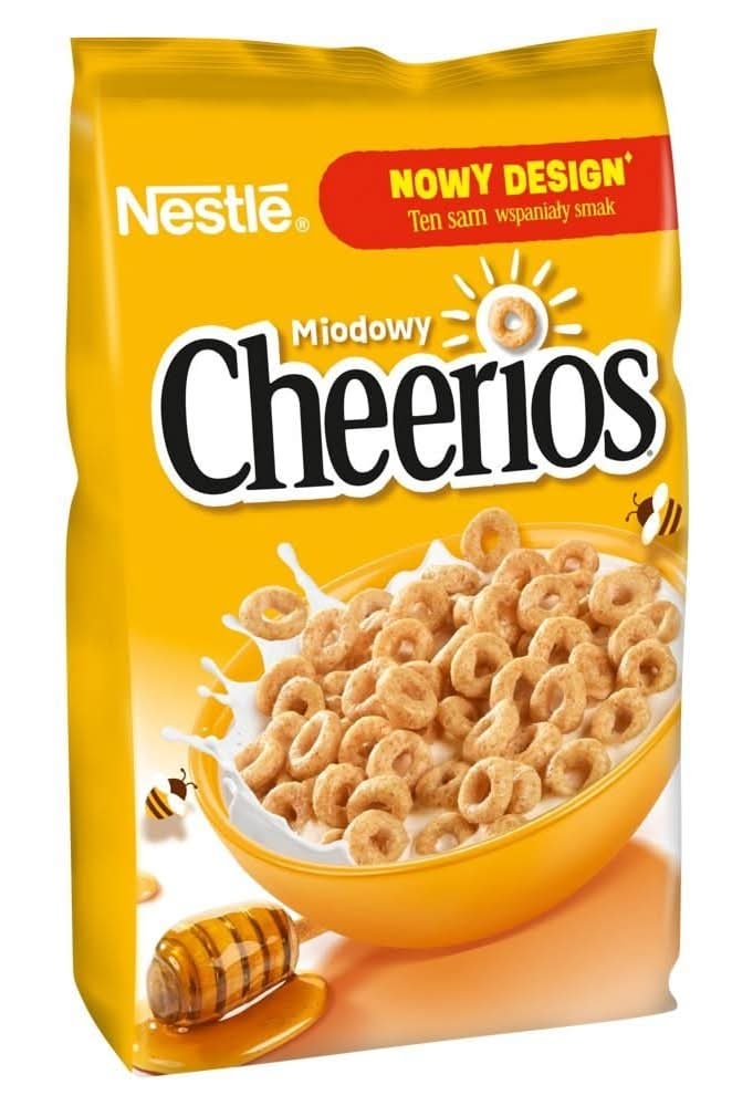 Nestlé Cheerios Zbożowe kółeczka z miodem 450 g