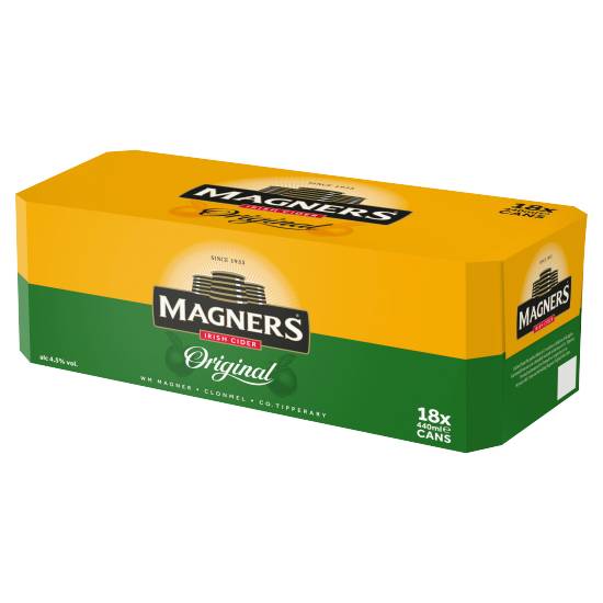 Magners Original Apple Irish Cider 18 X 440ml