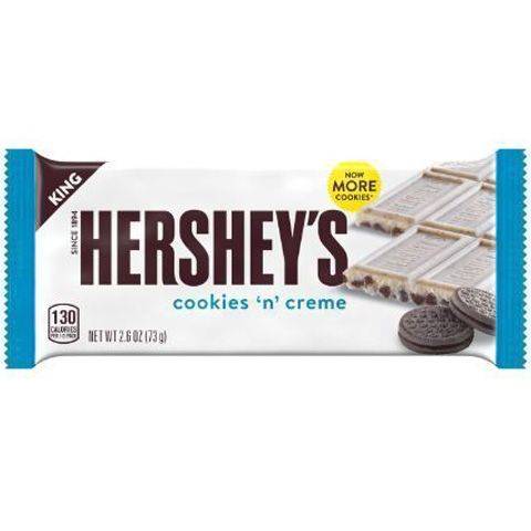 Hershey's Cookies & Cream King Size 2.6oz