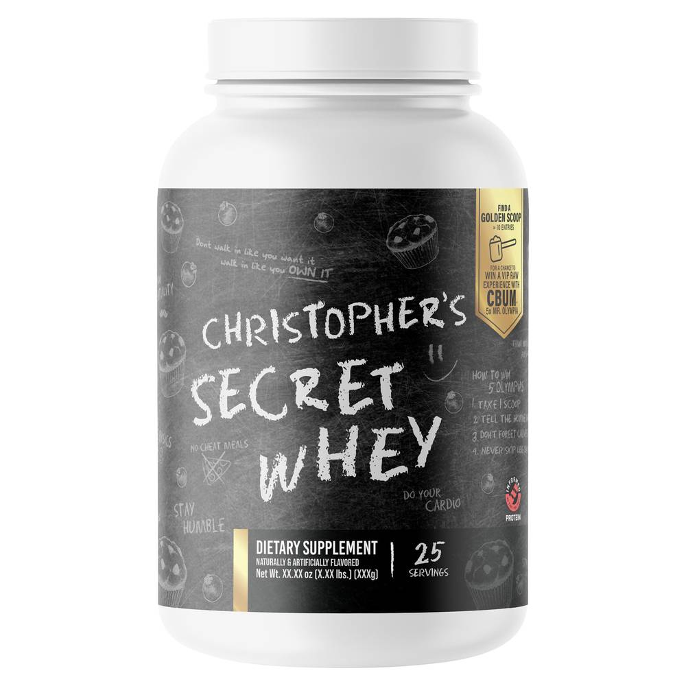 RAW Nutrition Christopher's Secret Whey