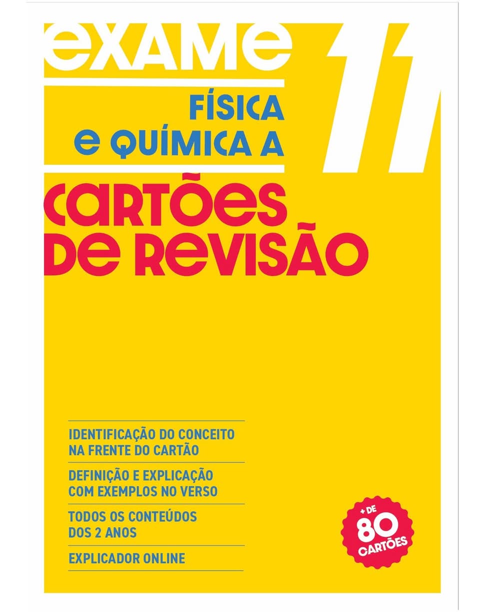 Cartões de Revisão Física e Química A 11