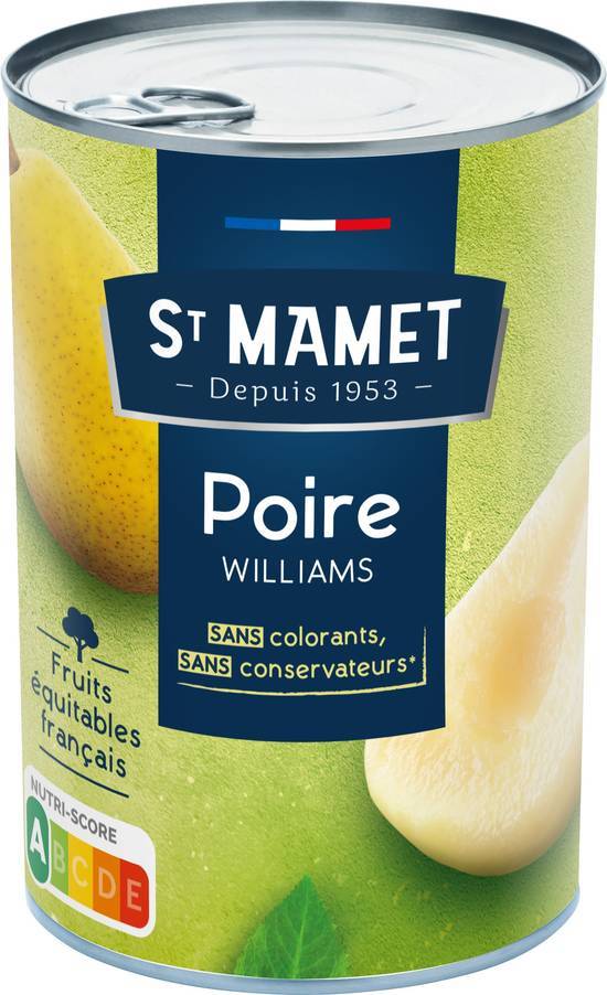 Poires williams - st mamet - 425g