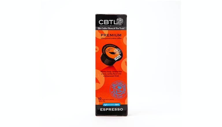 Retail Coffee|CBTL Espresso Premium Capsules
