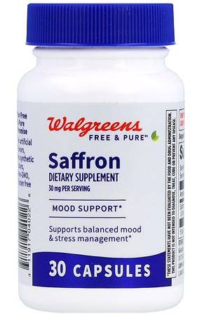 Walgreens Free & Pure Saffron 30mg (30 ct)