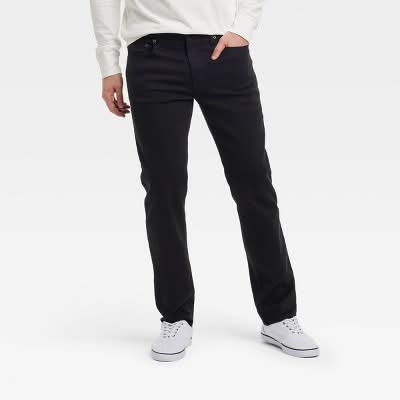 Goodfellow & Co. Slim Straight Fit Jeans, Men, 34x30 in, Black