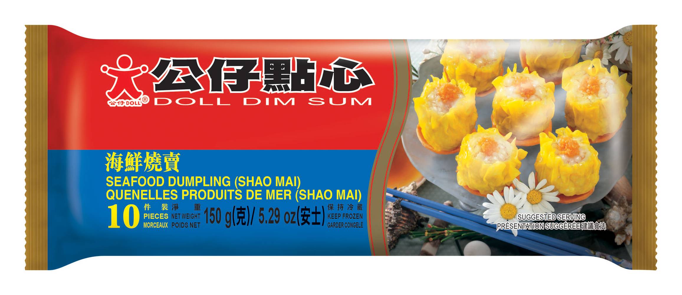 DOLL Seafood Dumpling (shaomai) (150g)