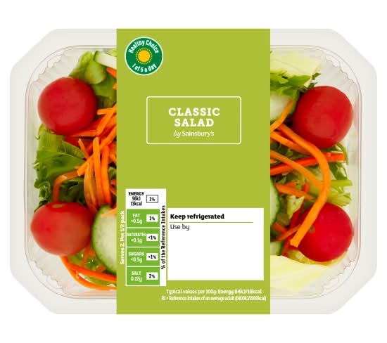 Sainsbury's Classic Salad Bowl (175g)