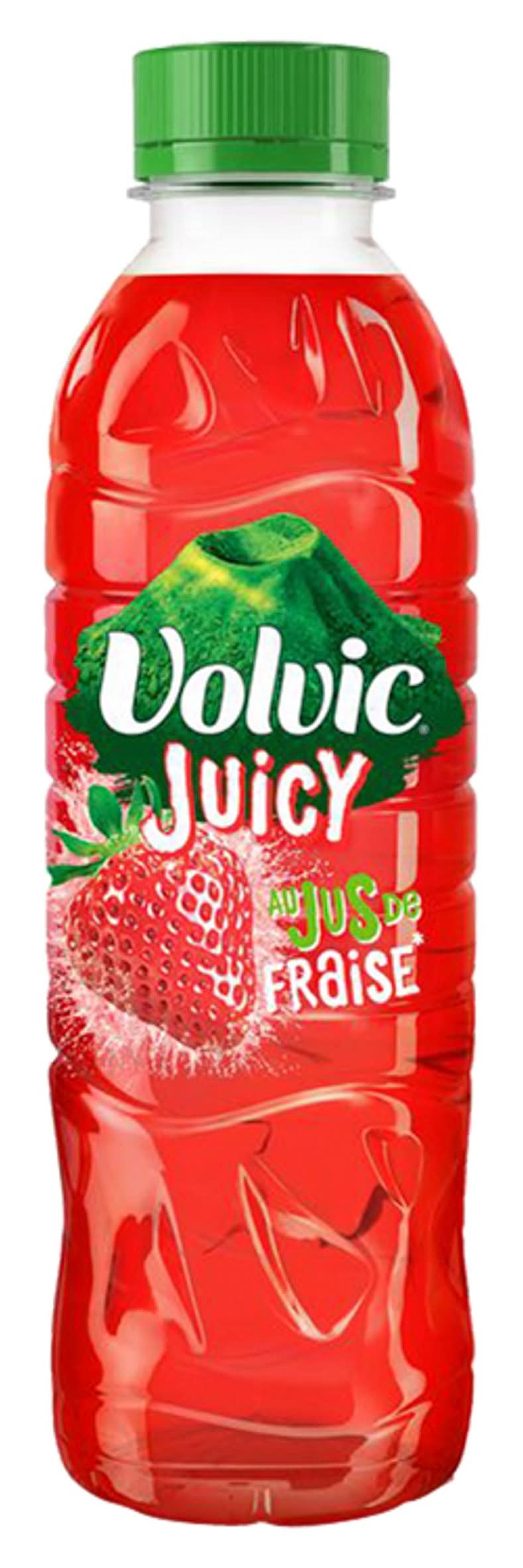 Volvic - Boisson à l'eau aromatisée, fraise (500ml)