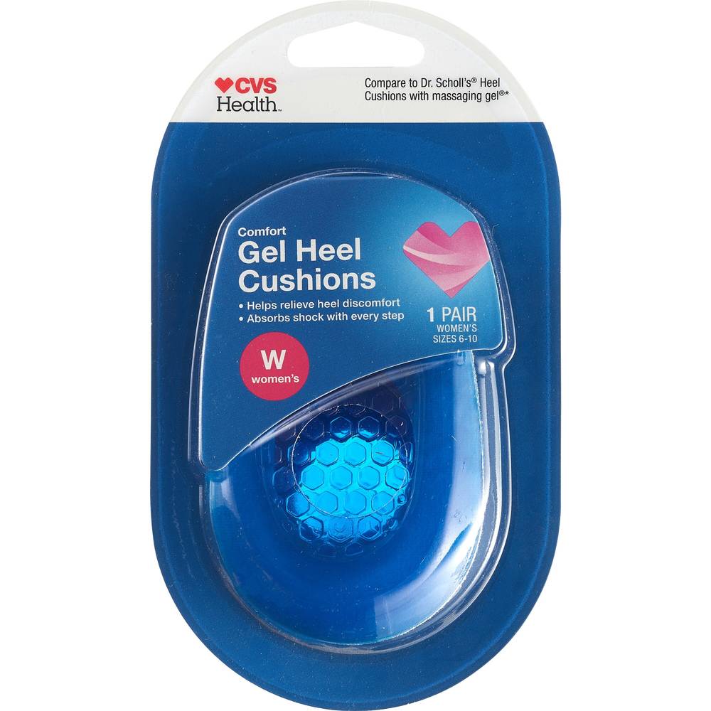 Cvs Health Women'S Gel Heel Cushion, 1 Pair