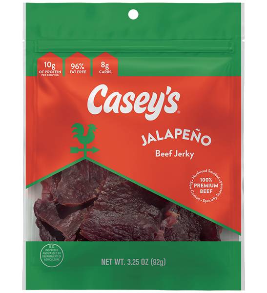 Casey's Beef Jerky, Jalapeno (3.25 oz)