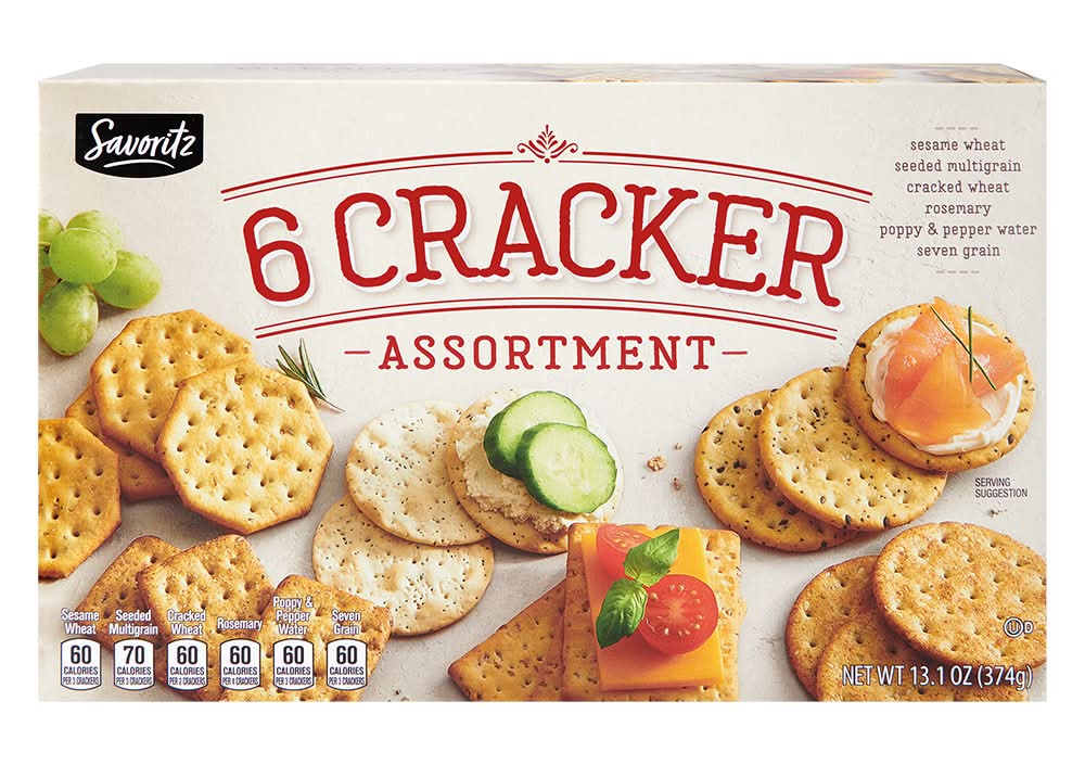 Savoritz Cracker Assortment (13.1 oz, 6 ct)