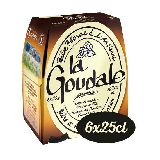 La Goudale - Bière blonde à l'ancienne (6 pièces, 250 ml)
