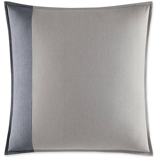 Nautica® Fairwater European Pillow Sham in Medium Blue/Grey