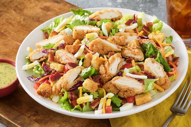 Crispy Chicken Tender Salad