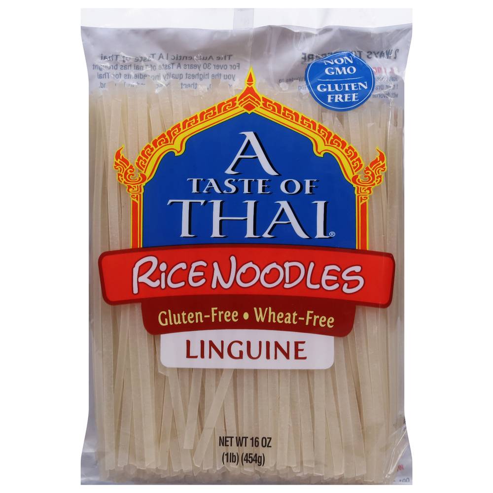 A Taste of Thai Straight Cut Rice Noodles (1 lbs)