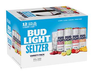Bud Light Seltzer Variety 12 pack 12oz Cans