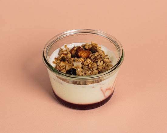 Fromage blanc granola fraise