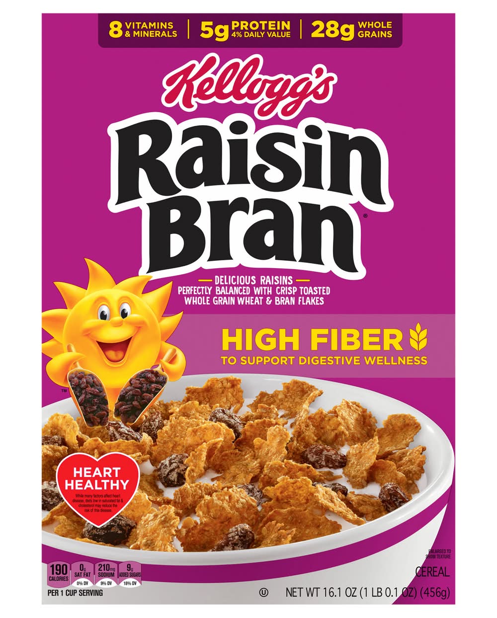 Kellogg's Raisin Bran Breakfast Cereal (16.1 oz)