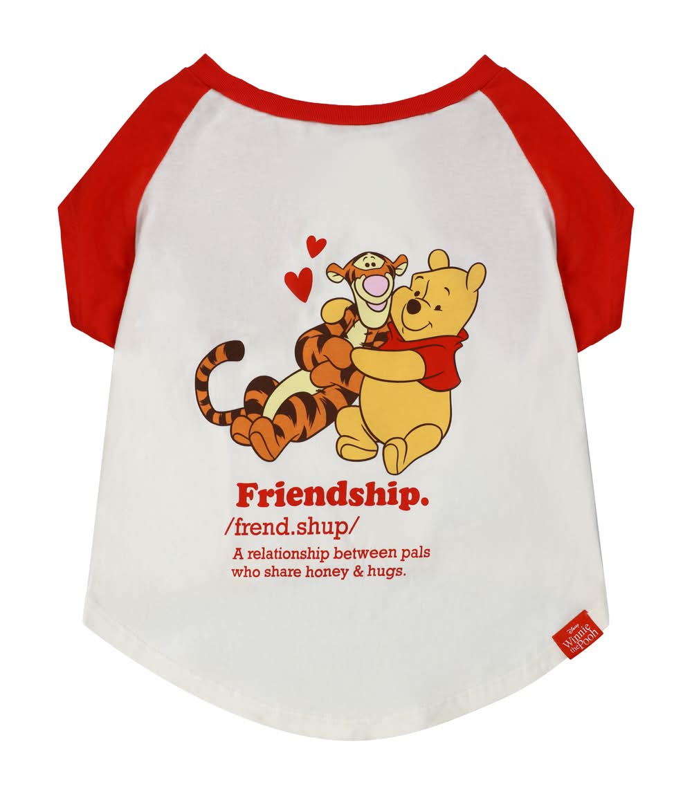 Valentine's Day Licensed Pet Graphic Tee XXL Pooh
