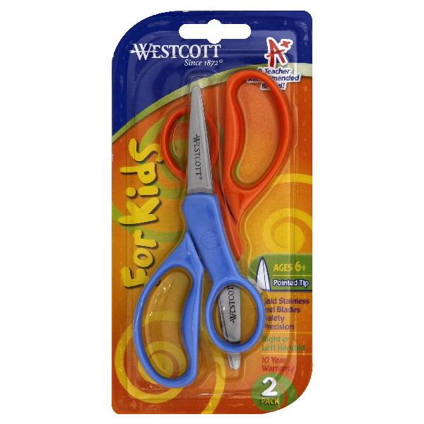 Westcott For Kids Scissors (2 ct)
