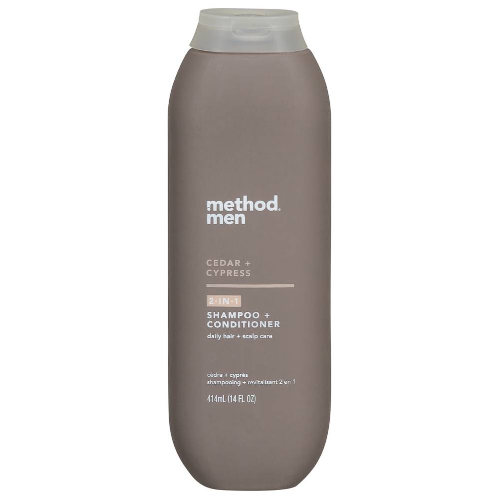 Method Men Cedar + Cypress 2-in-1 Shampoo + Conditioner