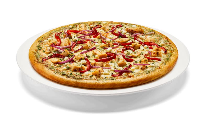 Summer Pesto Chicken Pizza