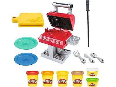 Play-Doh Kitchen Creations Grill and Stamp Play Set (F0652)
