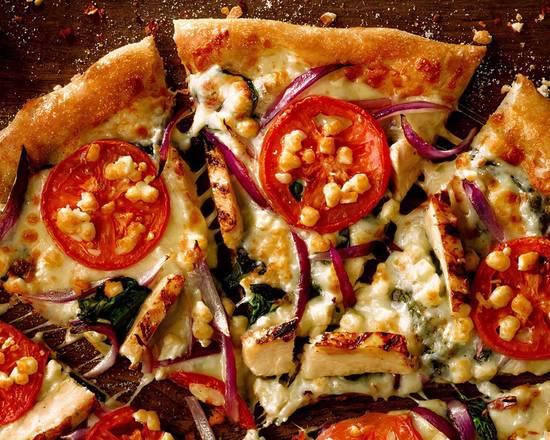Grilled Chicken Florentine Pizza