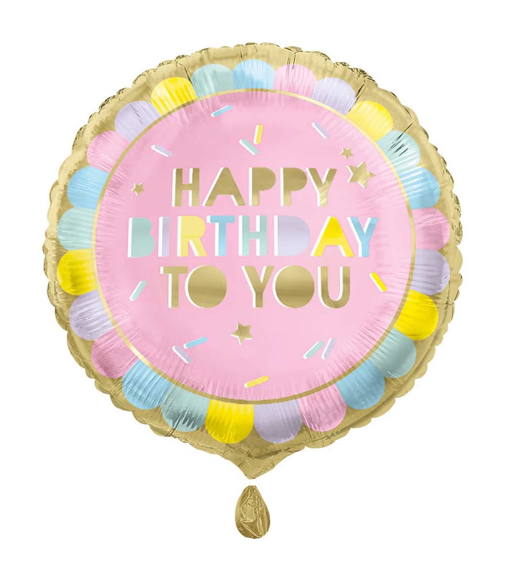 321 Party! 17" Ice Cream Birthday Balloon