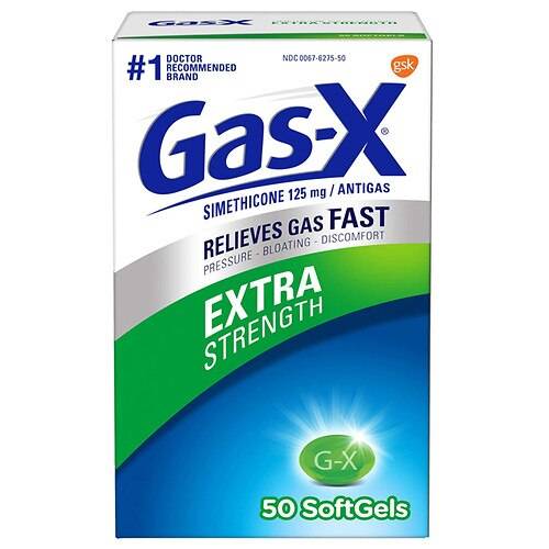 Gas-X Extra Strength Gas Relief Softgels - 50.0 ea