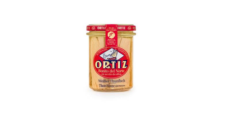 Ortiz Thon blanc germon à l'huile d'olive Le pot de 150g net égoutté
